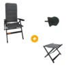 Pack Fauteuil + Repose tête et jambes