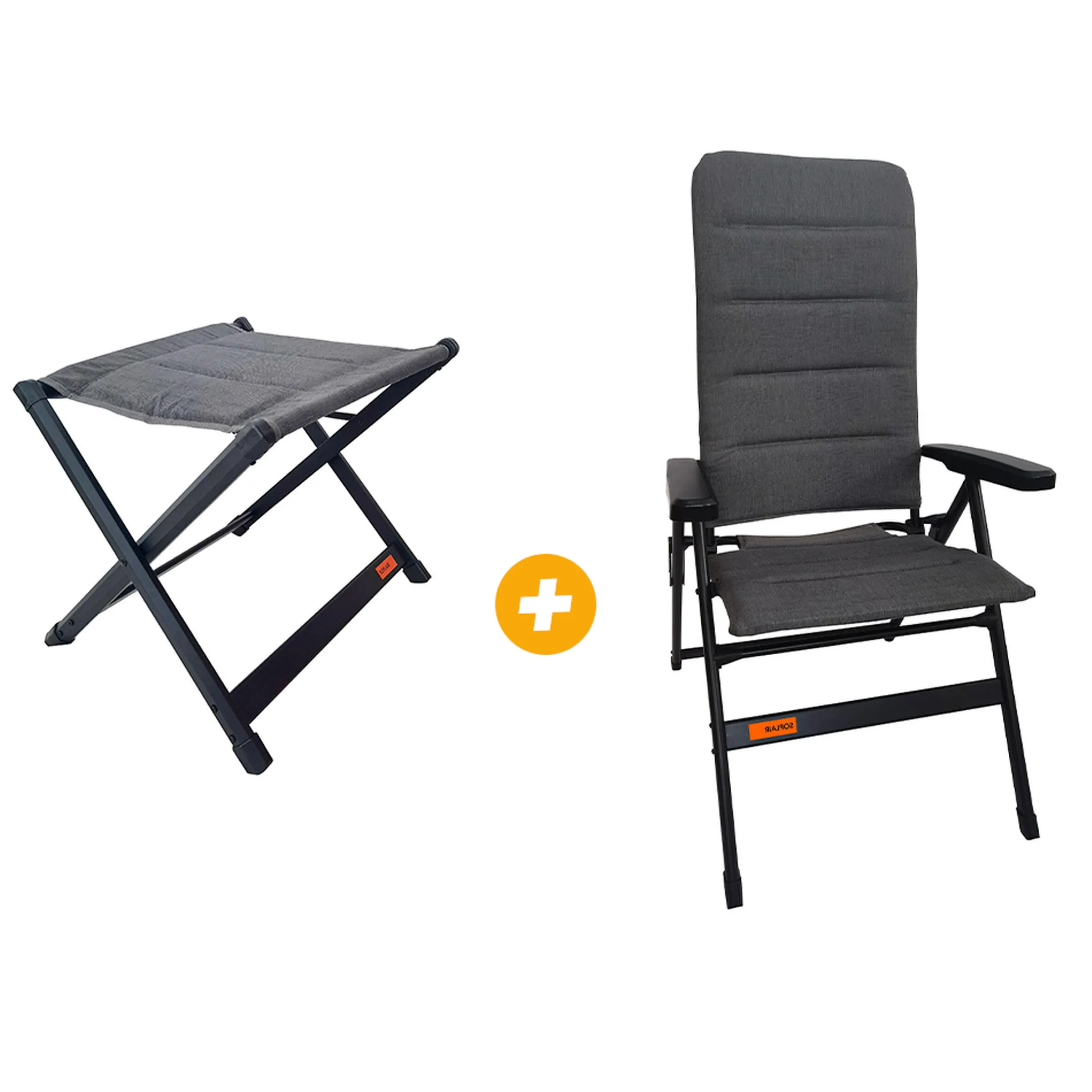 Pack Fauteuil Soleo + Repose-jambes indépendant Soleo