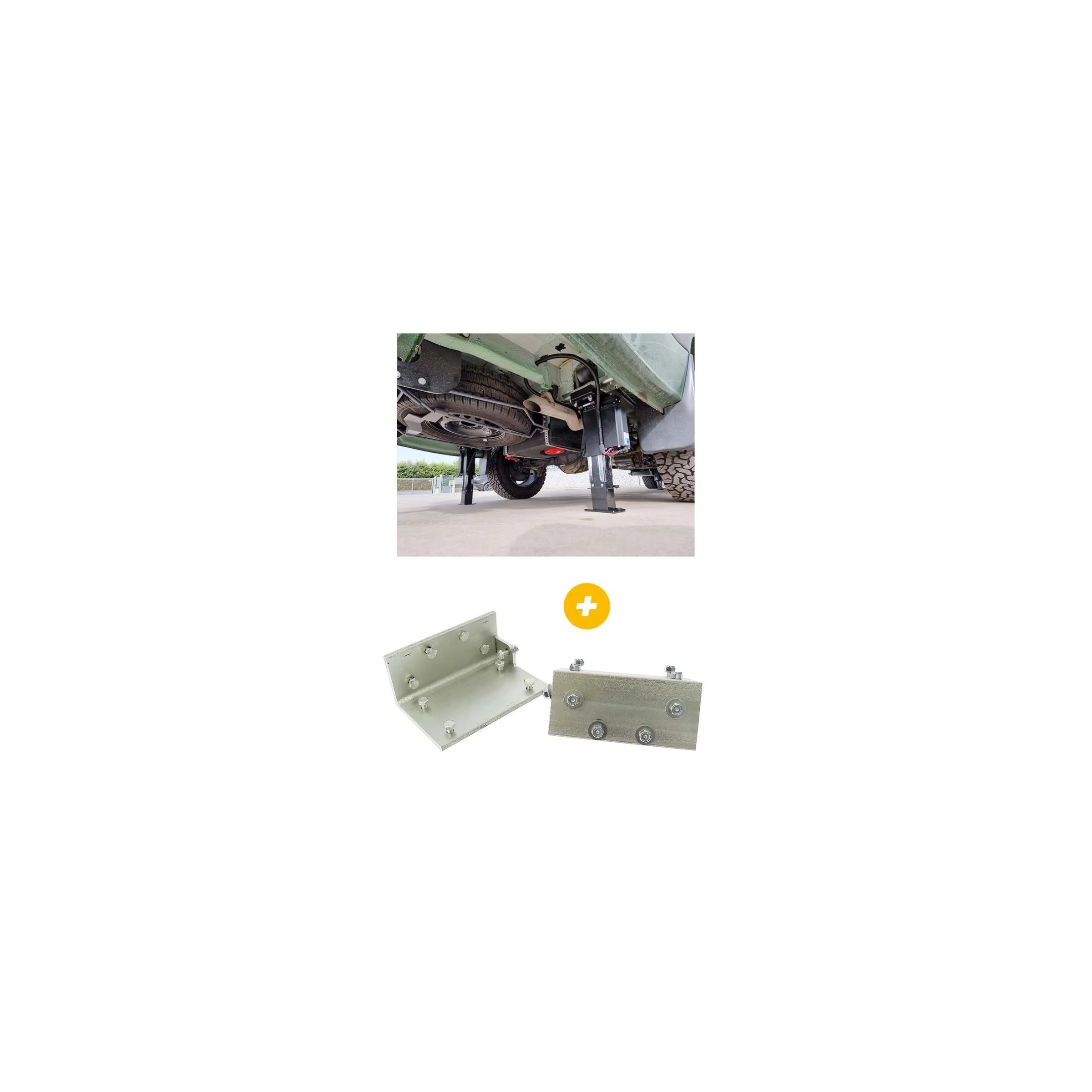 Pack Jeu d'adaptateurs Autolift 4 universel + Kit 4 vérins électriques