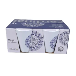 Pack 4 mugs mélamine Cardinal