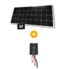 Pack 2 PANNEAUX SOLAIRES E-SSENTIAL FLAT 90 Watts + Régulateur solaire