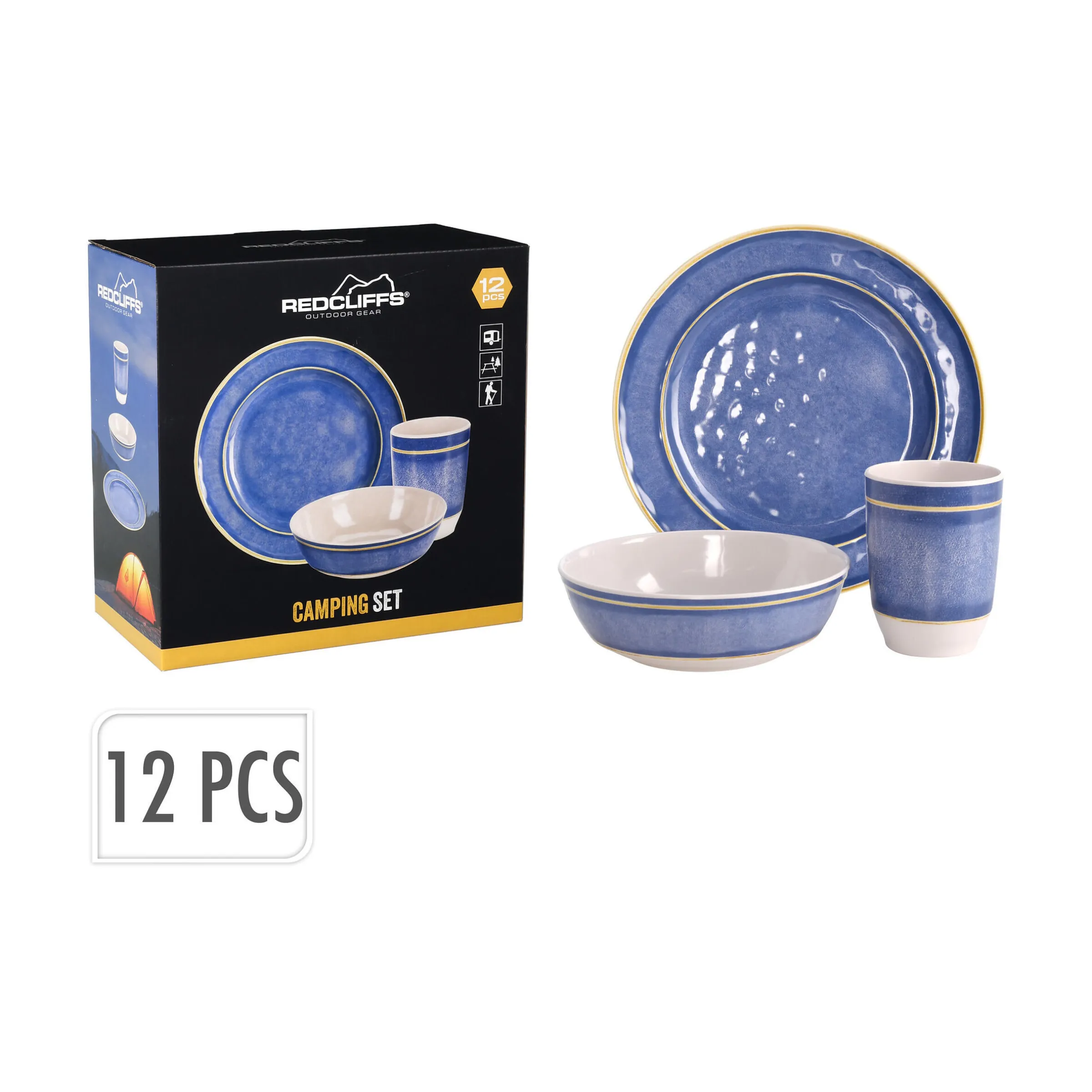 Pack vaisselle en mélamine