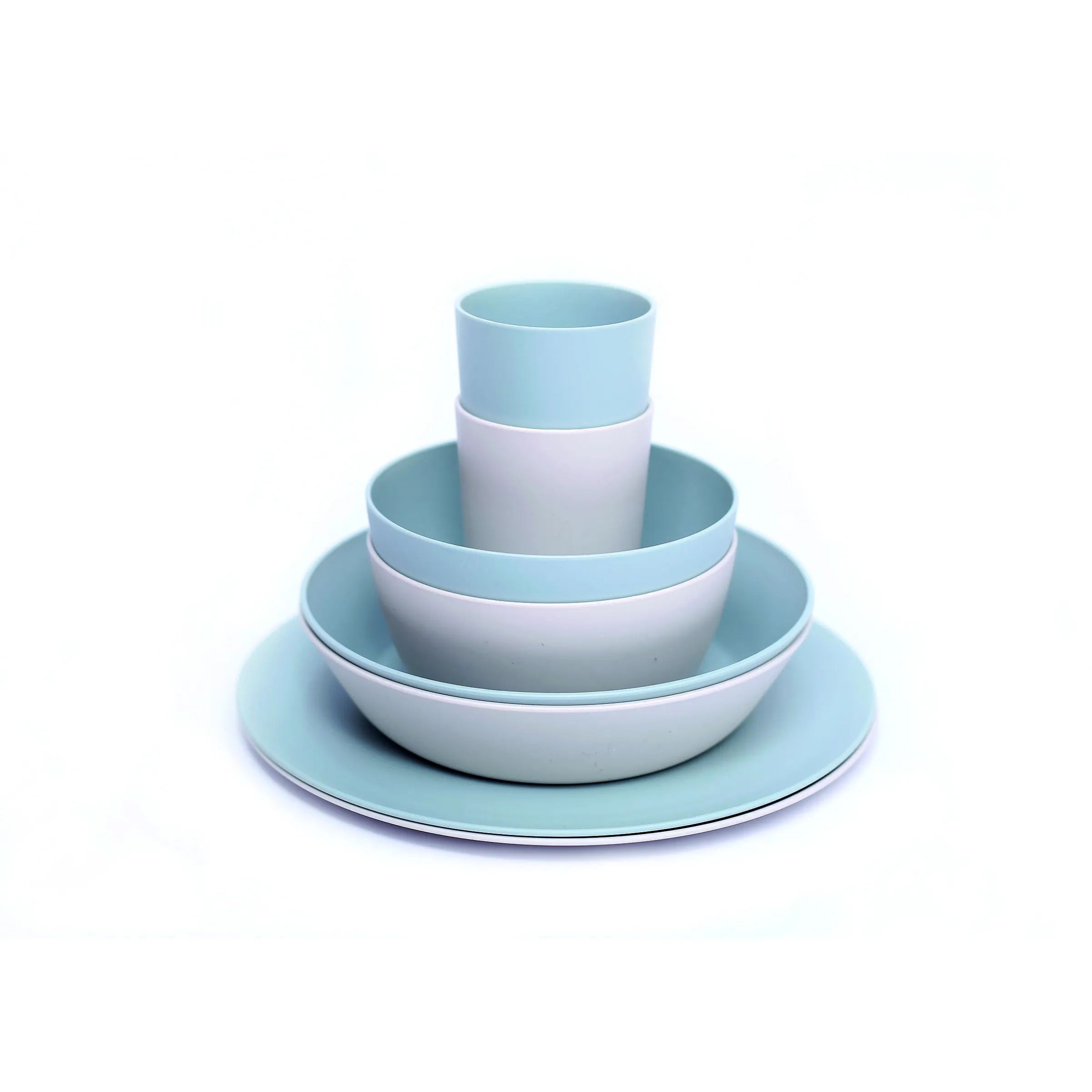 Pack vaisselle en PLA 8 pièces