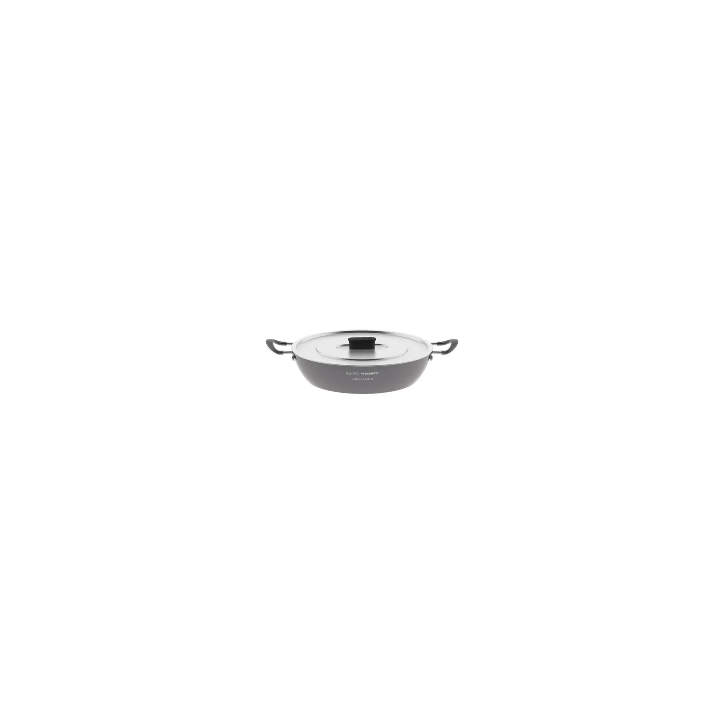 Paella pan 30 avec couvercle