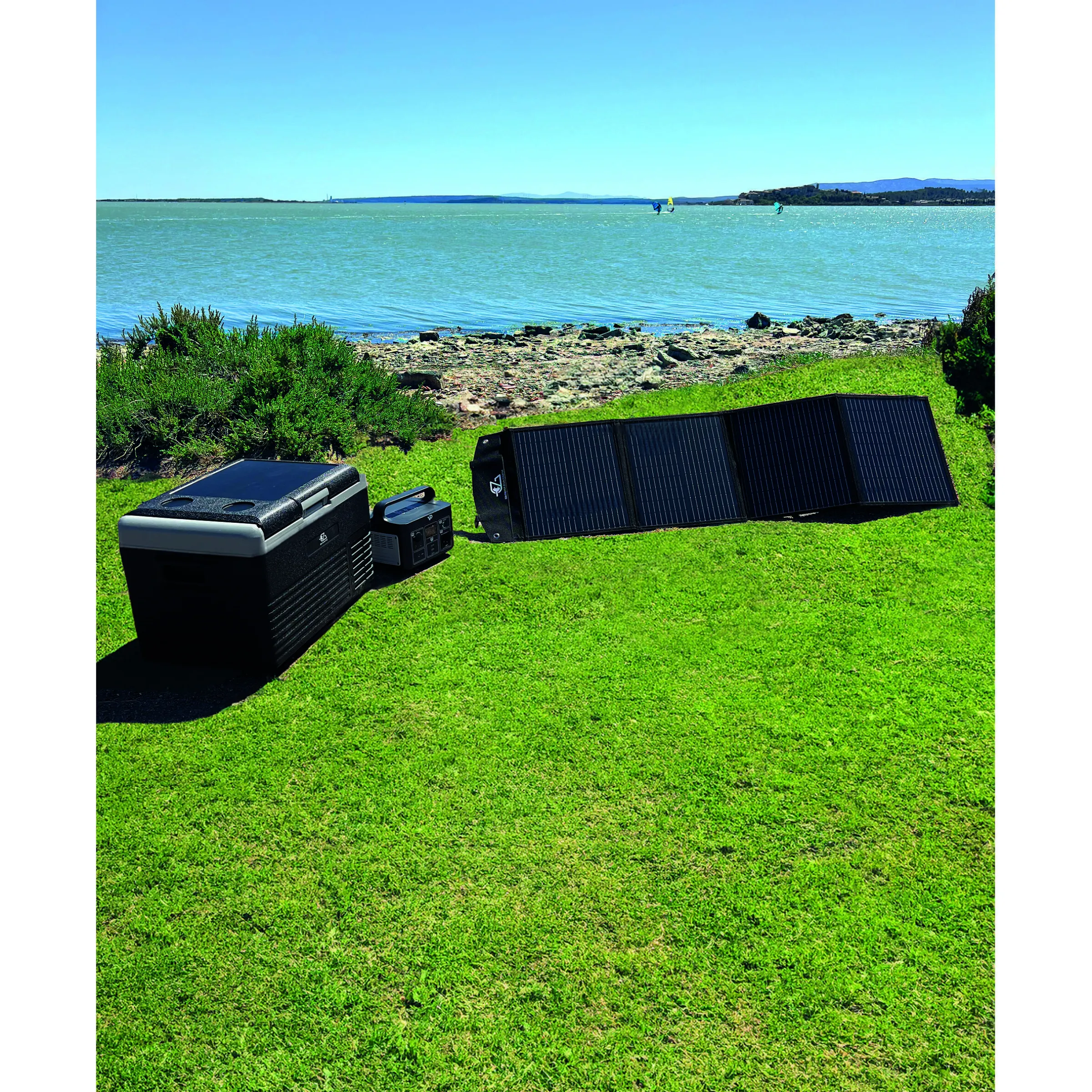 Panneau solaire pliant portable