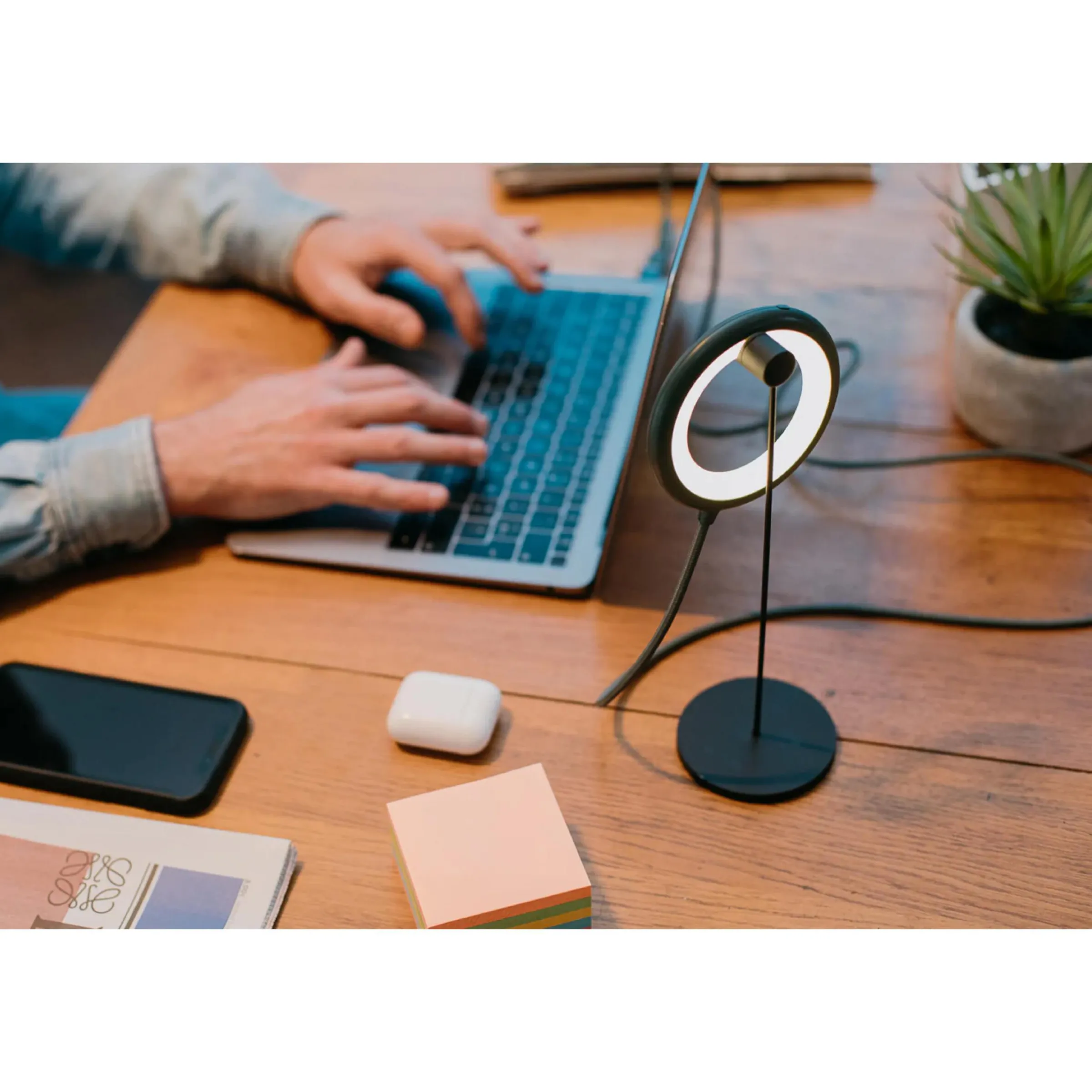 Perchoir pour lampe nomade