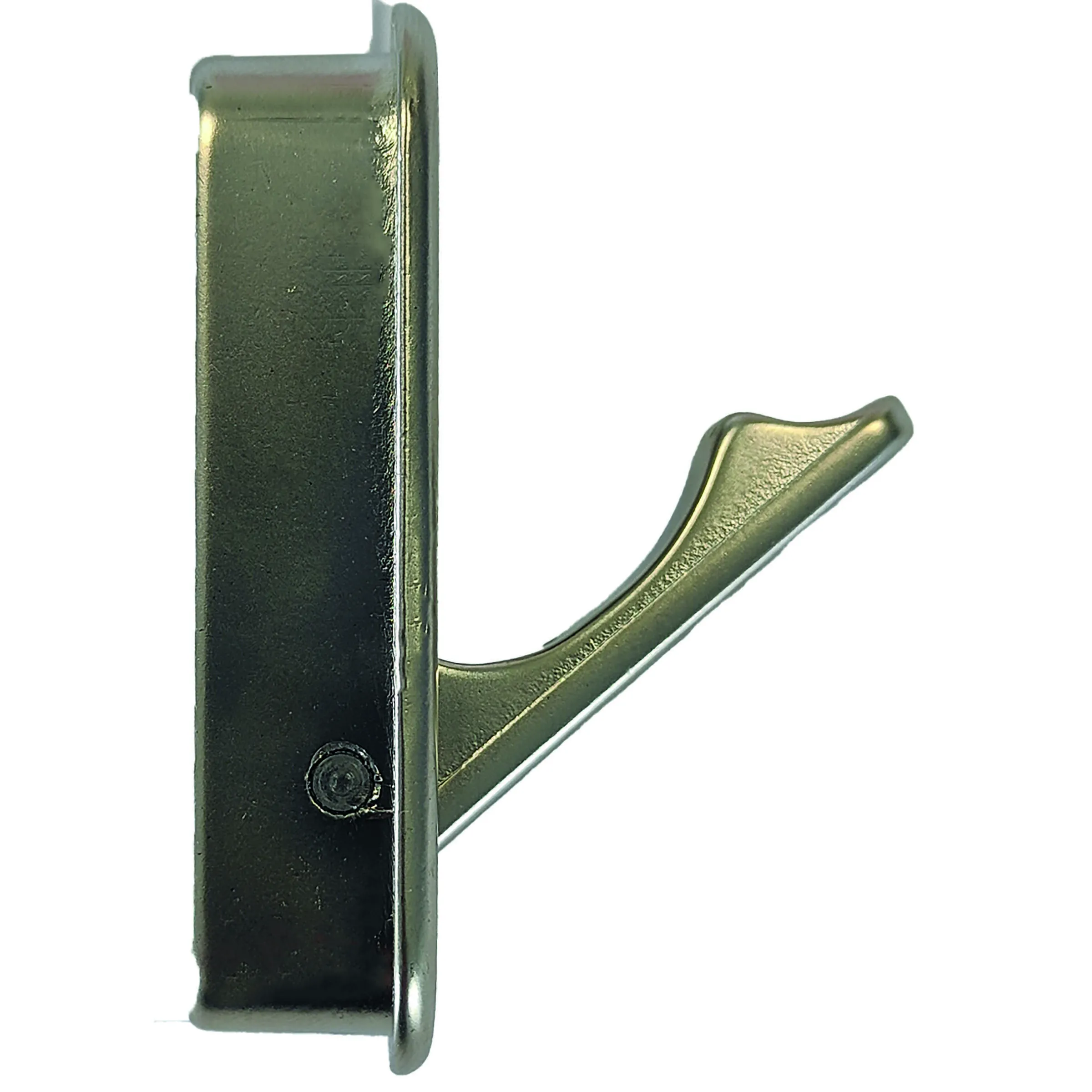 Poignée cuvette 48X10 mm chromé mat