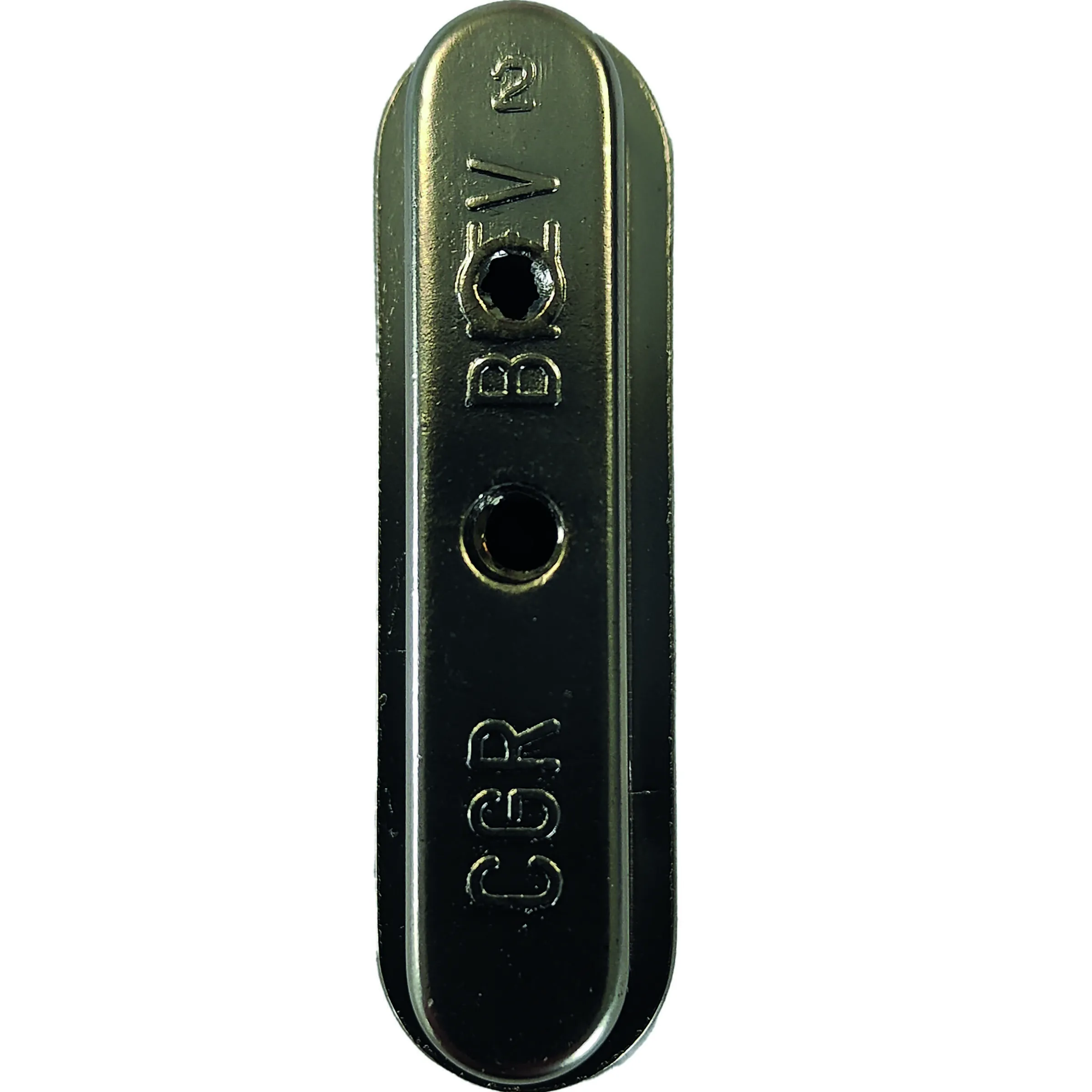 Poignée cuvette 48X10 mm chromé mat