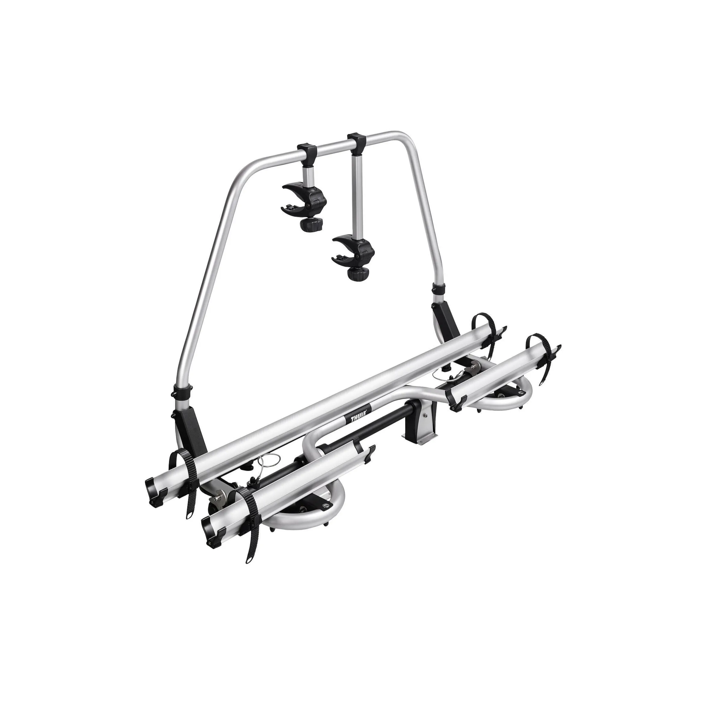 Porte-Vélos basculant Superb pour caravane gris anodisé