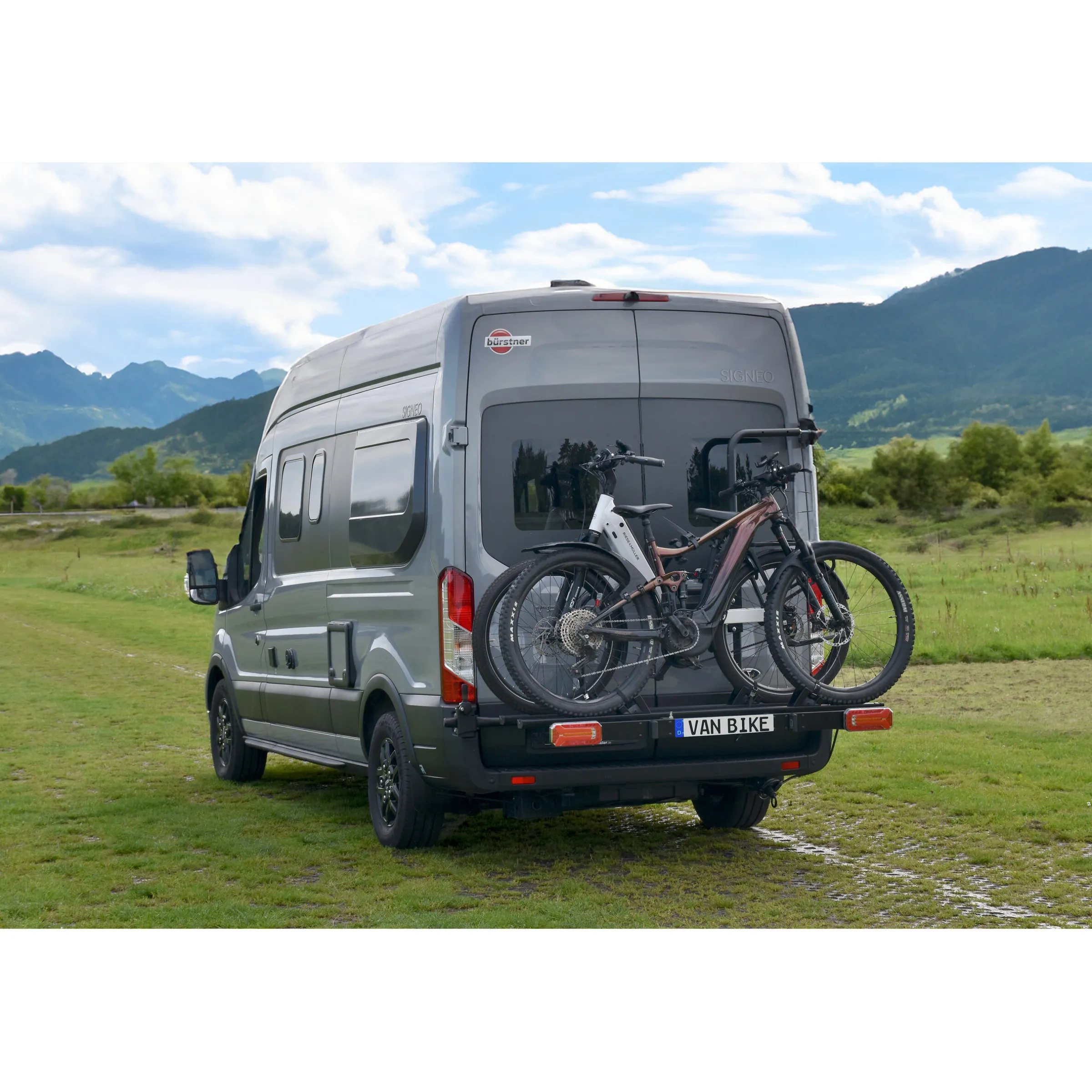Porte vélos pivotant pour fourgon Sprinter 907/910