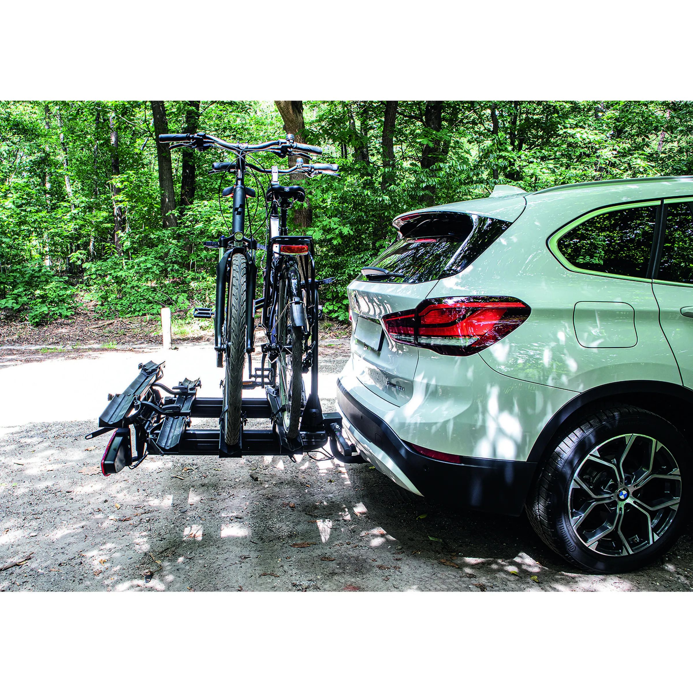 Porte-vélos plateforme coulissant SL3 3 vélos + 1