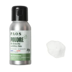 Poudre de douche BIO - Lait d’amande - Flacon alu de 30g