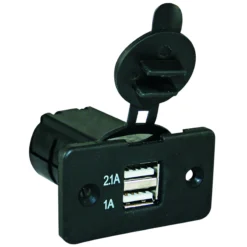 2 prises USB encastrables
