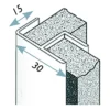 Profil d'assemblage d'angle