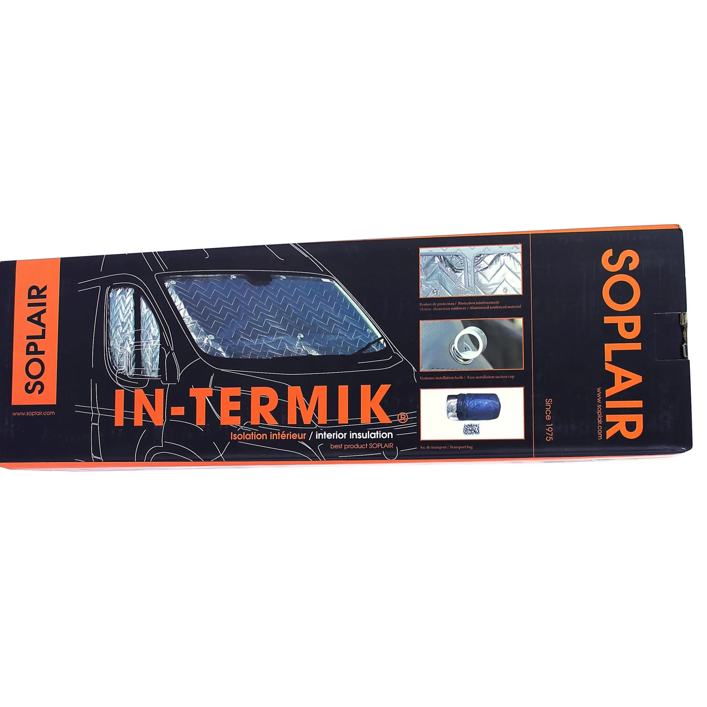 Protection intérieure IN-TERMIK - cabine 3 Pièces (2 vitres avant + pare-brise)