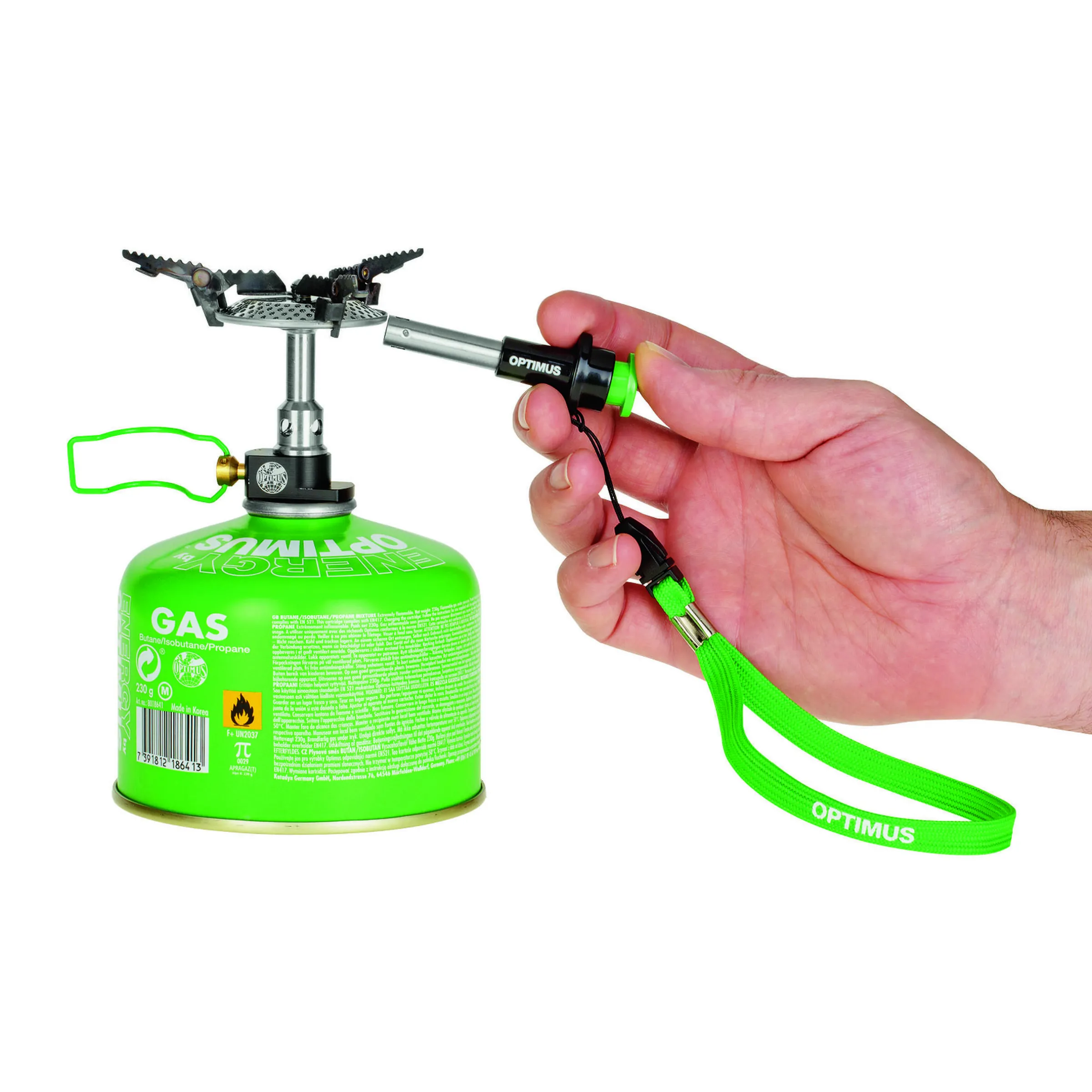 Réchaud à gaz Crux Lite Piezo pour camping