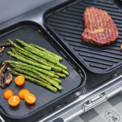 Réchaud à gaz 2 feux Camping Kitchen Grill & Go CV Kit