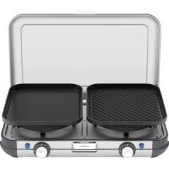 Réchaud à gaz 2 feux Camping Kitchen Grill & Go CV Kit