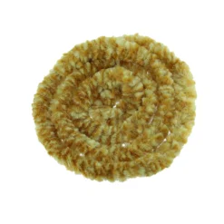 Rideau chenille orange