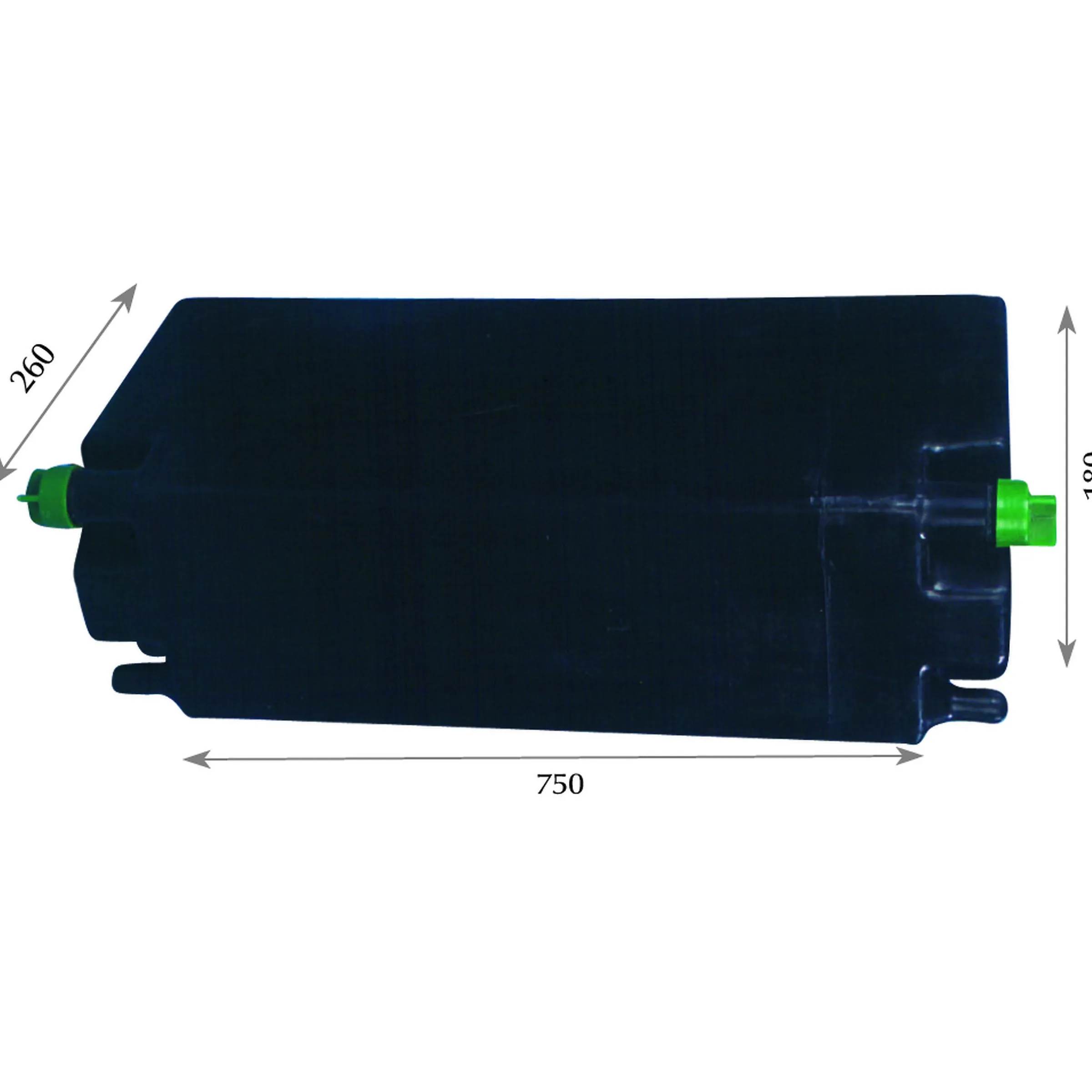 Réservoir eaux usées 30 litres