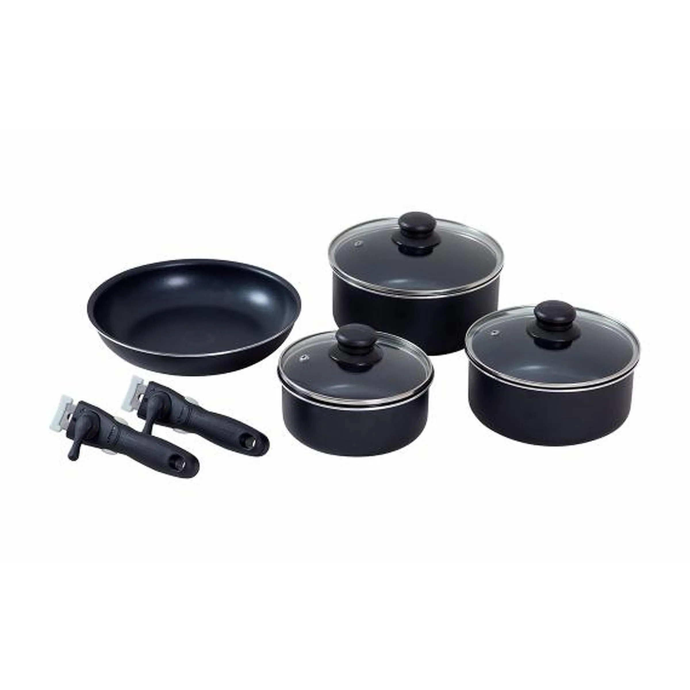 Set de casseroles et poêles empilables