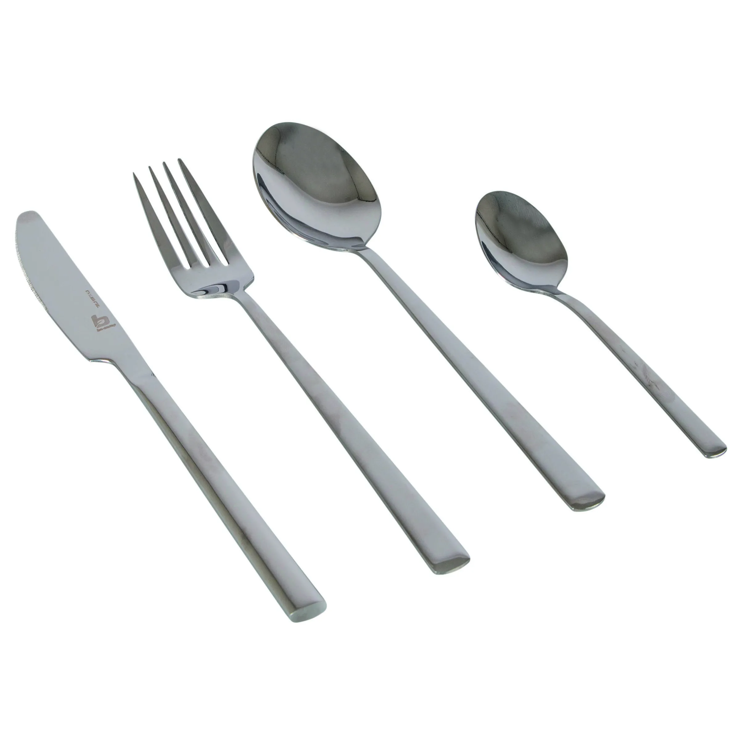 Set de 16 couverts au style industriel