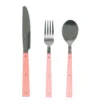Set de 6 couverts avec manches en bois