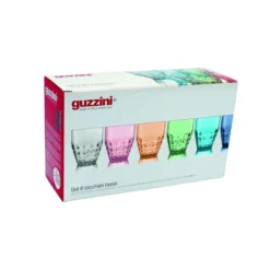 Set de 6 verres bas Tiffany