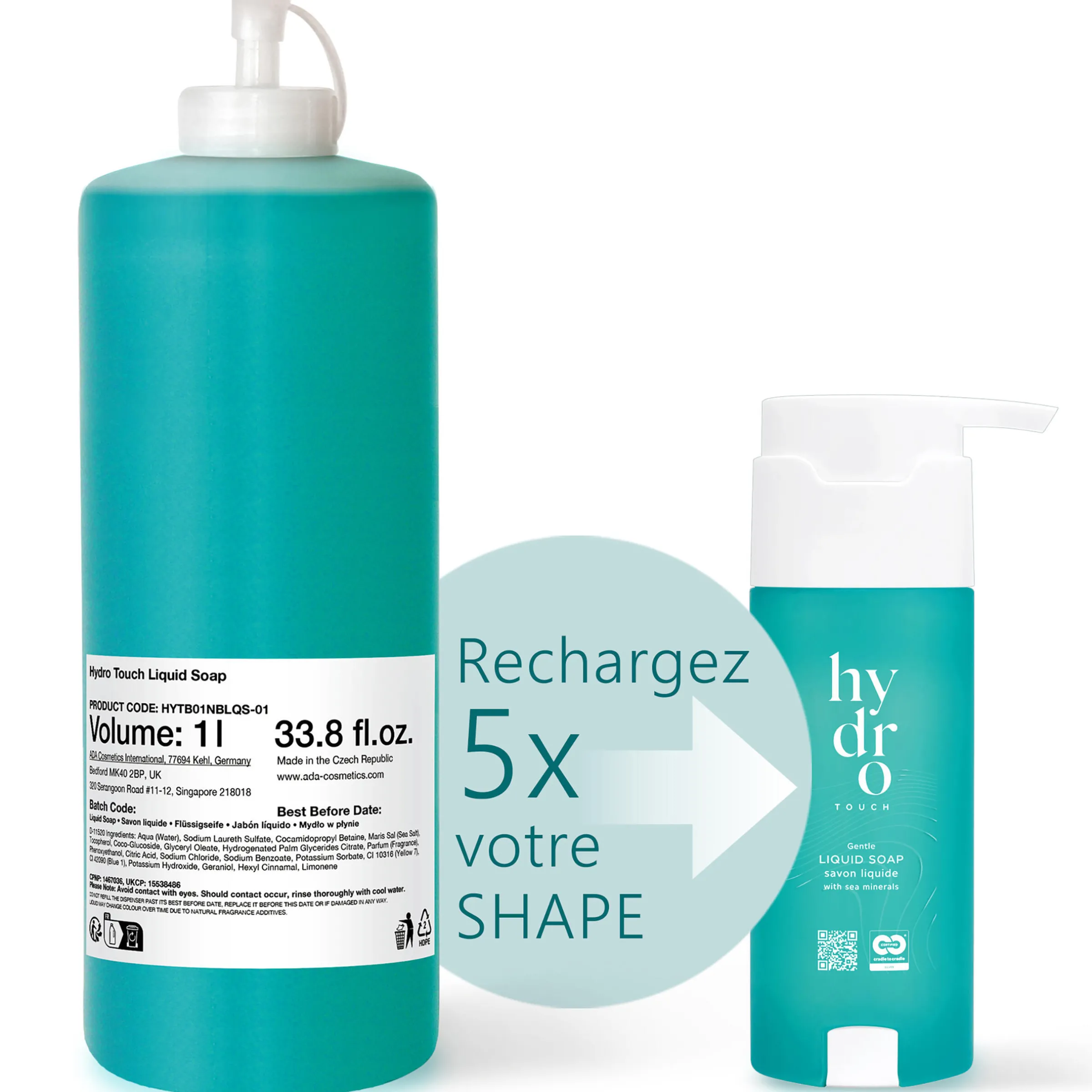 Set recharge Rituel Océan Hydro Touch