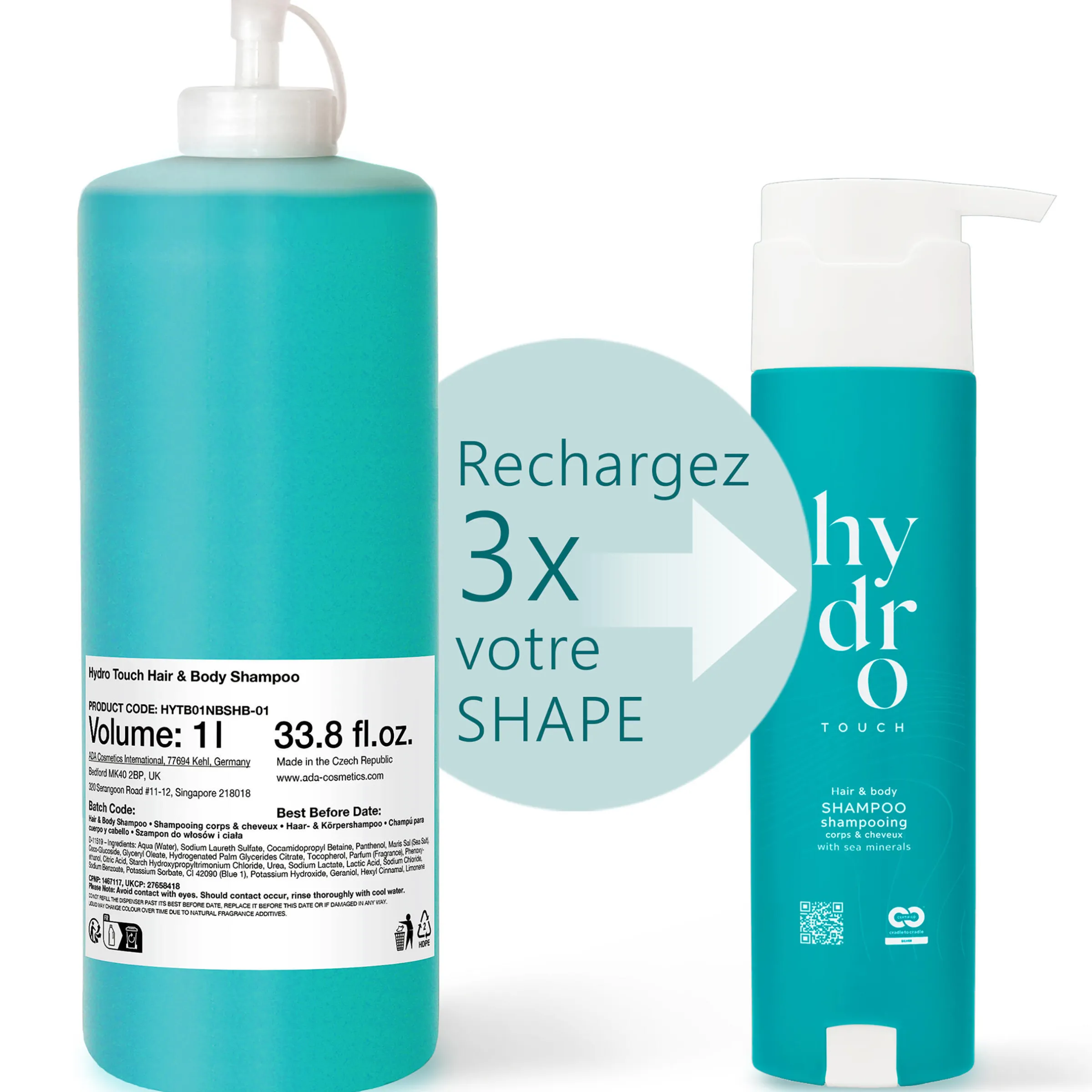 Set recharge Rituel Océan Hydro Touch
