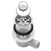 Siphon avec raccord d’évacuation coudé