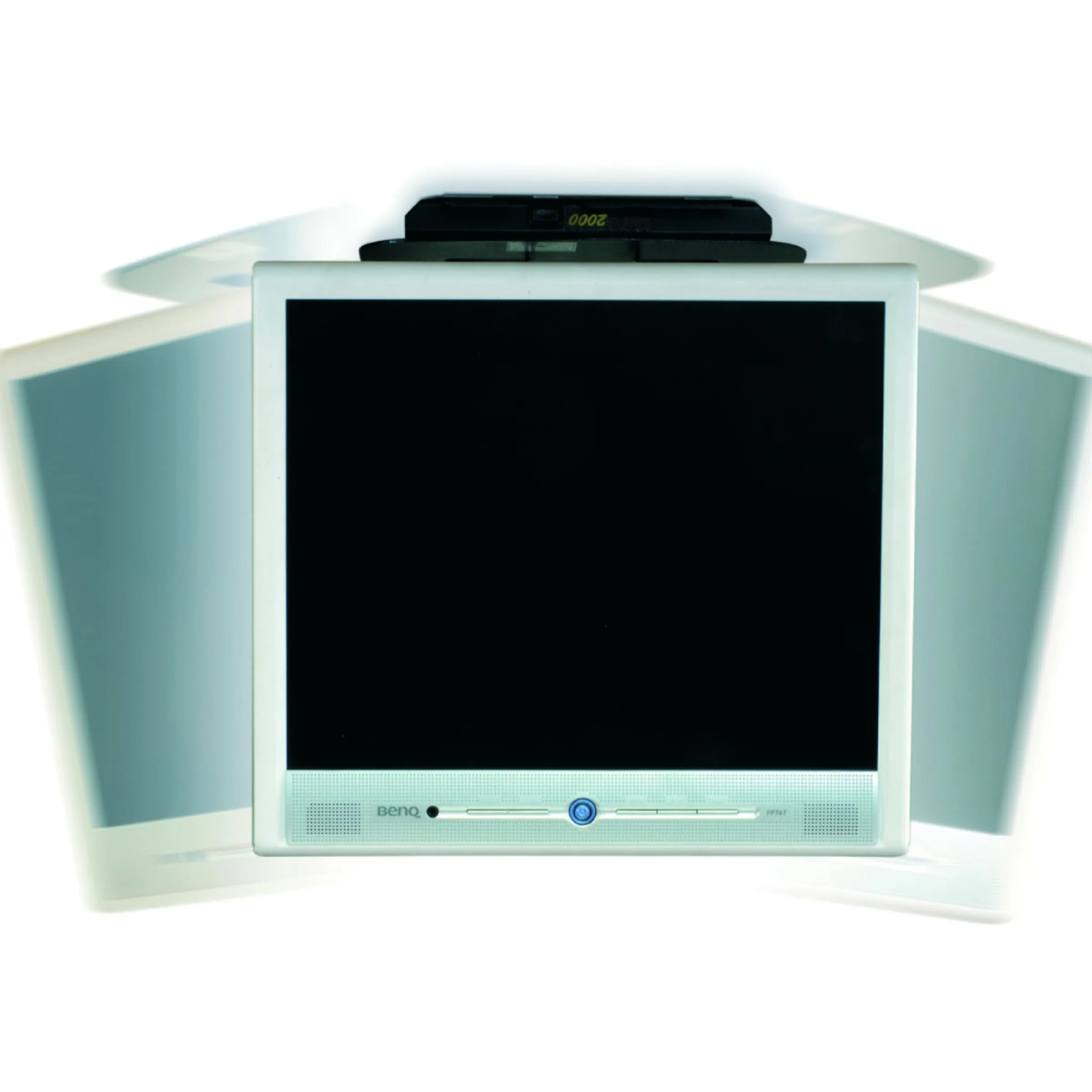 Support plafond à glissières
