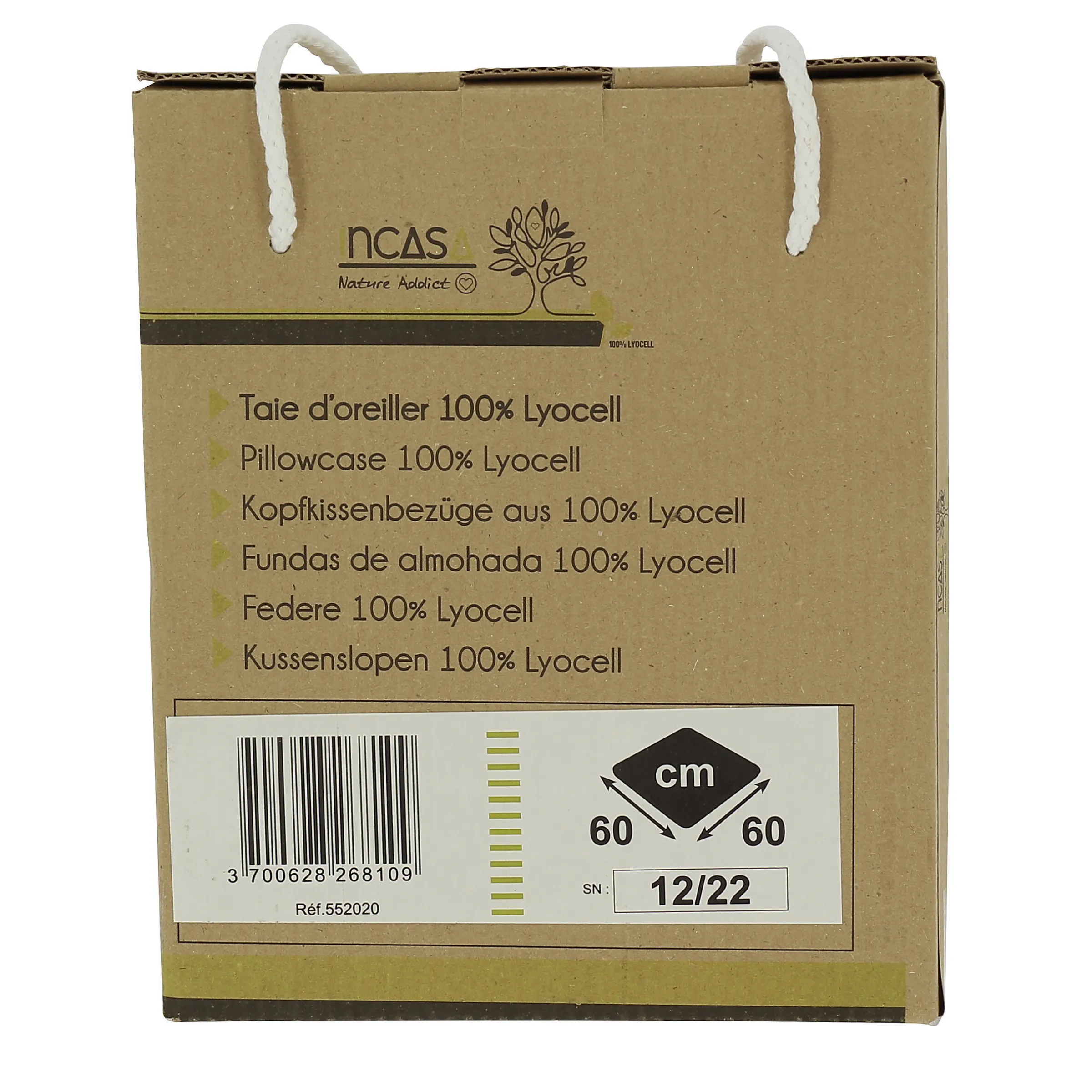 Taie d'oreiller en Lyocell