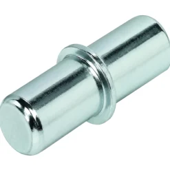 Taquet d'étagère en acier nickelé
