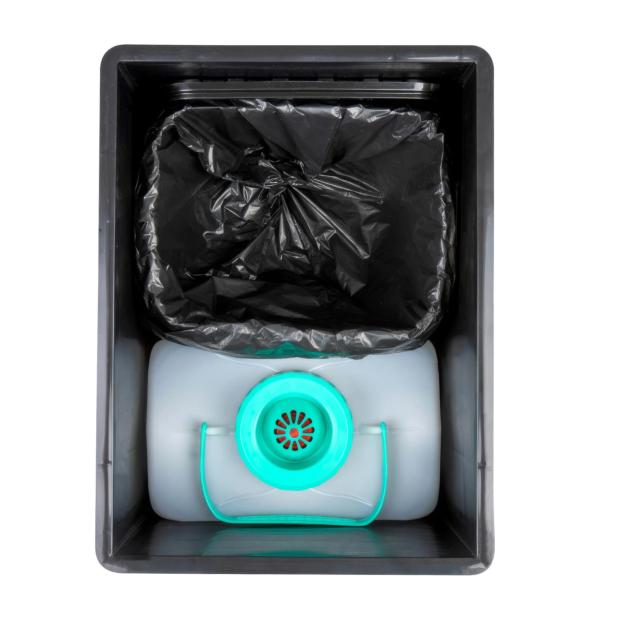 Toilette sèche compacte BilaBox 2.0 pour van et camping-car