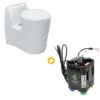 Toilettes à séparation série S S220-CS +Boitier de traitement